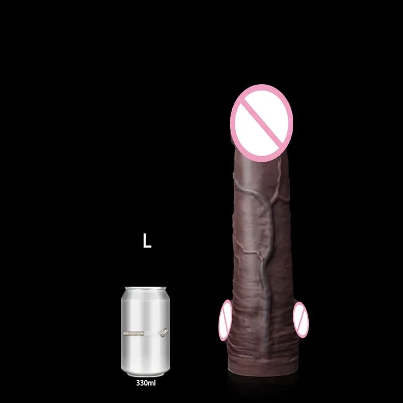 Super Soft Silicone Dildo with Suction Cup Flexible Big Penis G-spot Strap-On Sex Toy for Women Men Lesbian