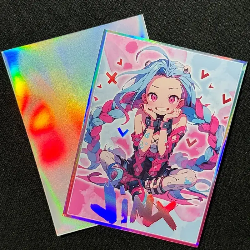 Anime Card Sleeves Ari Jnx LUXX Relia Fioora Emperor Sands Card Protectors Shield Outer Cover DTCG/OPCG/PTCG 66x92mm — image 10