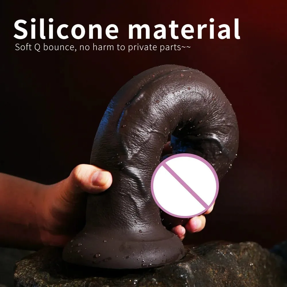 Super Realistic Long Dildo Soft Silicone Anal Dildos Strapon Dick Butt Plug Masturbator Penis Adult Sex Toys for Men Women