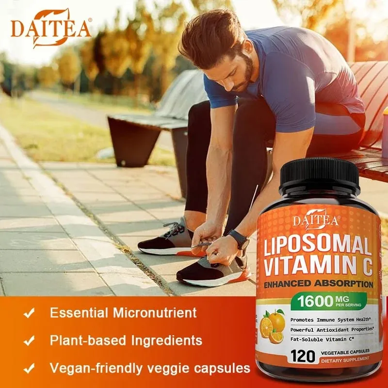 Emotional Well-Being & Bone Health Support with Liposomal Vitamin C Cardiovascular & Adrenal Health