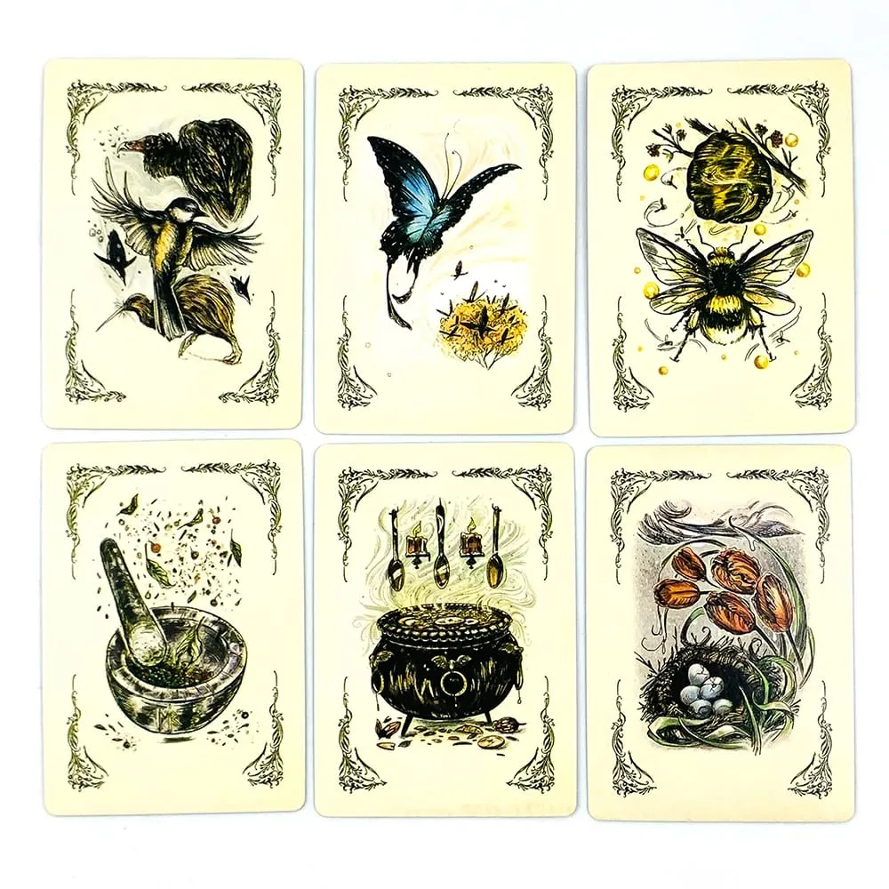 Hot Selling Oracle Deck Leisure Entertainment Card Family Gathering Divination Deck Tarot Board Playing Game Card Holiday Games