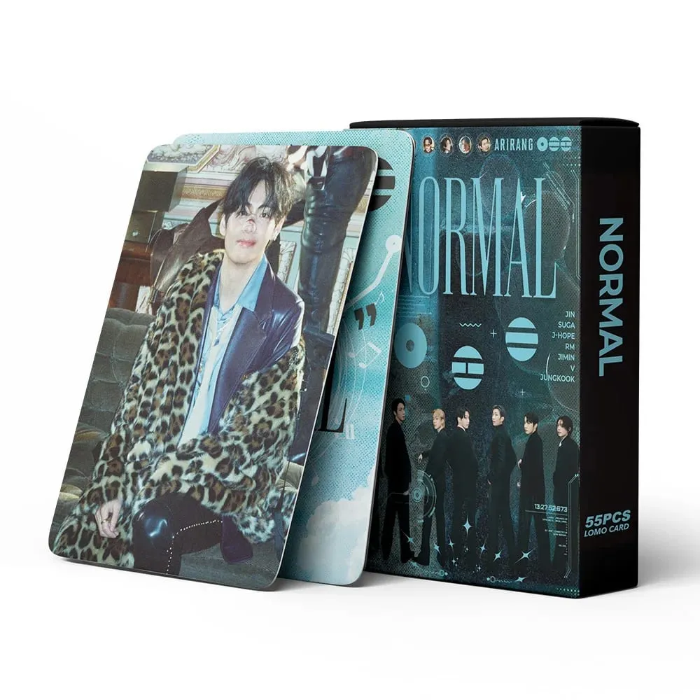55PCS Single ALbum NORMAL Mini LOMO Card Photocards HD Fans Collection Cards Decorative Present Gifts