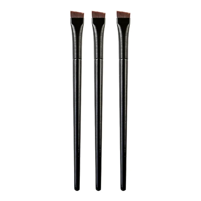 Flat Eyeliner Make up Brush Super Thin Angled Eyeliner Eyebrow Makeup Brushes Professional Exquisite Fine Eyebrow Makeup Tools