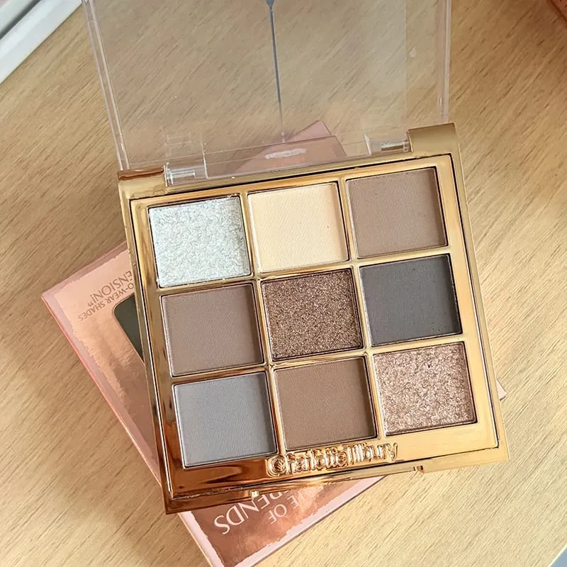 Značka Charlotte Nejnovější styl 9 barev Paleta očních stínů a Highgloss Repair Gemstone Disc Nature Easy to Color Kosmetika Tilbury — image 11