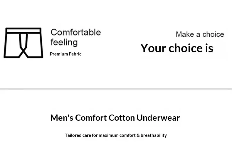1 Pack Men's Mid-Waist Underwear - Breathable Moisture-Wicking & Antibacterial Cotton Jacquard Boxer Shorts — image 20