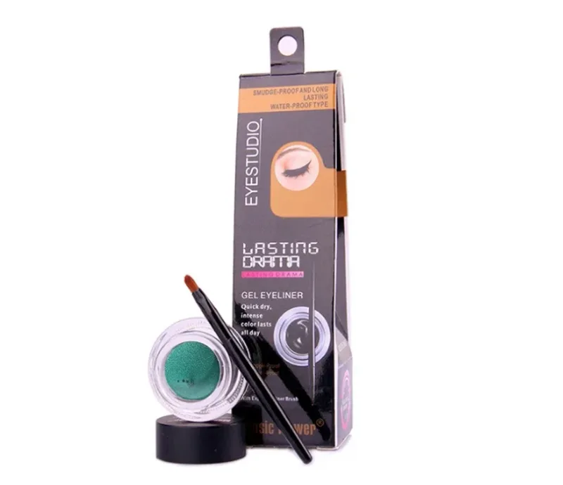 Music Flower 24H Waterproof Sweatproof Colorful Eyeliner Gel Long Lasting Smudge Proof Multi-color Eye Makeup Cosmetics