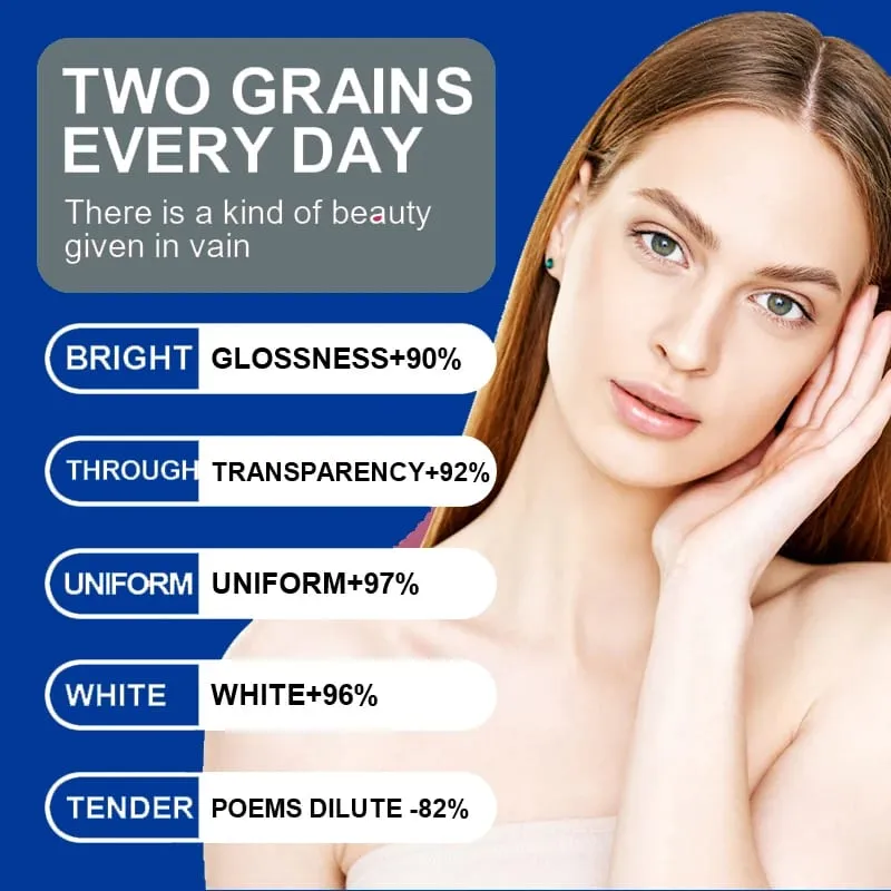 Les suppléments antioxydants de Capsules de glutathion améliorent le système immunitaire et la santé de la peau, blanchissant la beauté, soins de la peau et Anti-âge