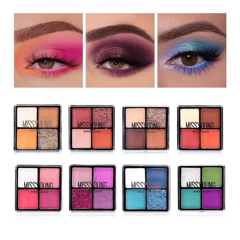 Makeup Gift Set for Women Full Kit All in One Make Up Eyebrow Powder Lipstick Lip Gloss Brush Shimmer Glitter Eye Shadow Palette