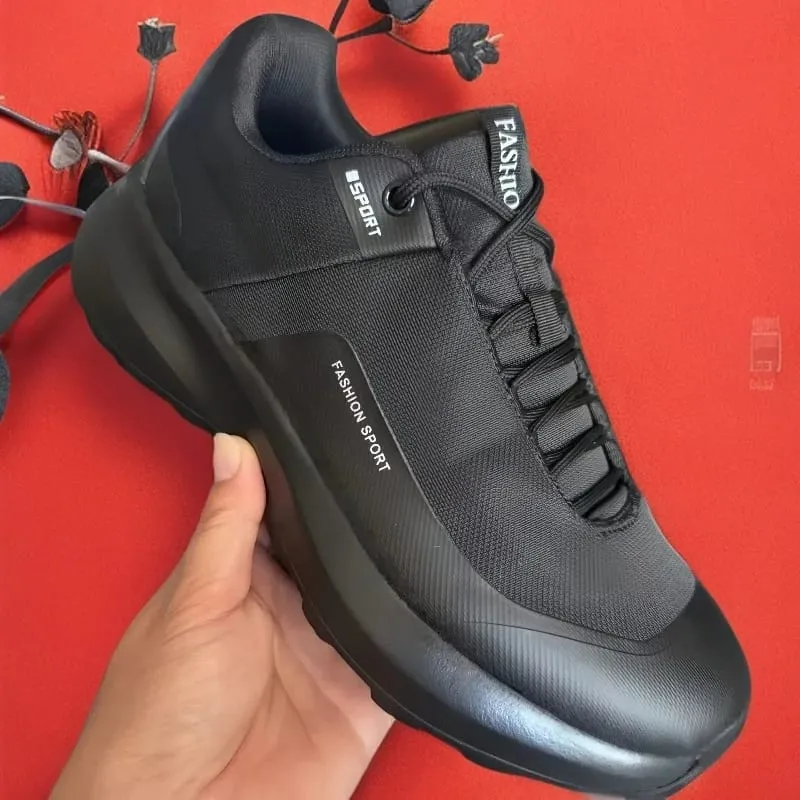 Green Running Shoes for Men Elasticity Casual Sneakers Lightweight Breathable Speciality Men's Sneakers Outdoor Tennis Shoes Man