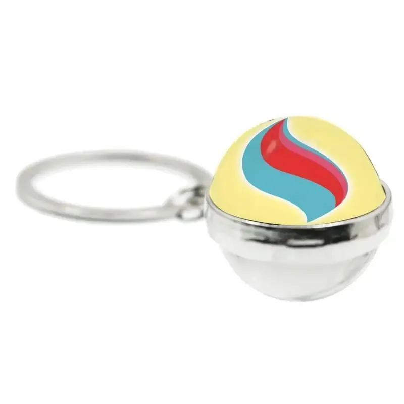 Pokémon Mega Stone Keychain Anime Peripheral Creativity Exquisite Versatile Trend Spherical Keychain Cartoon Gift Accessories
