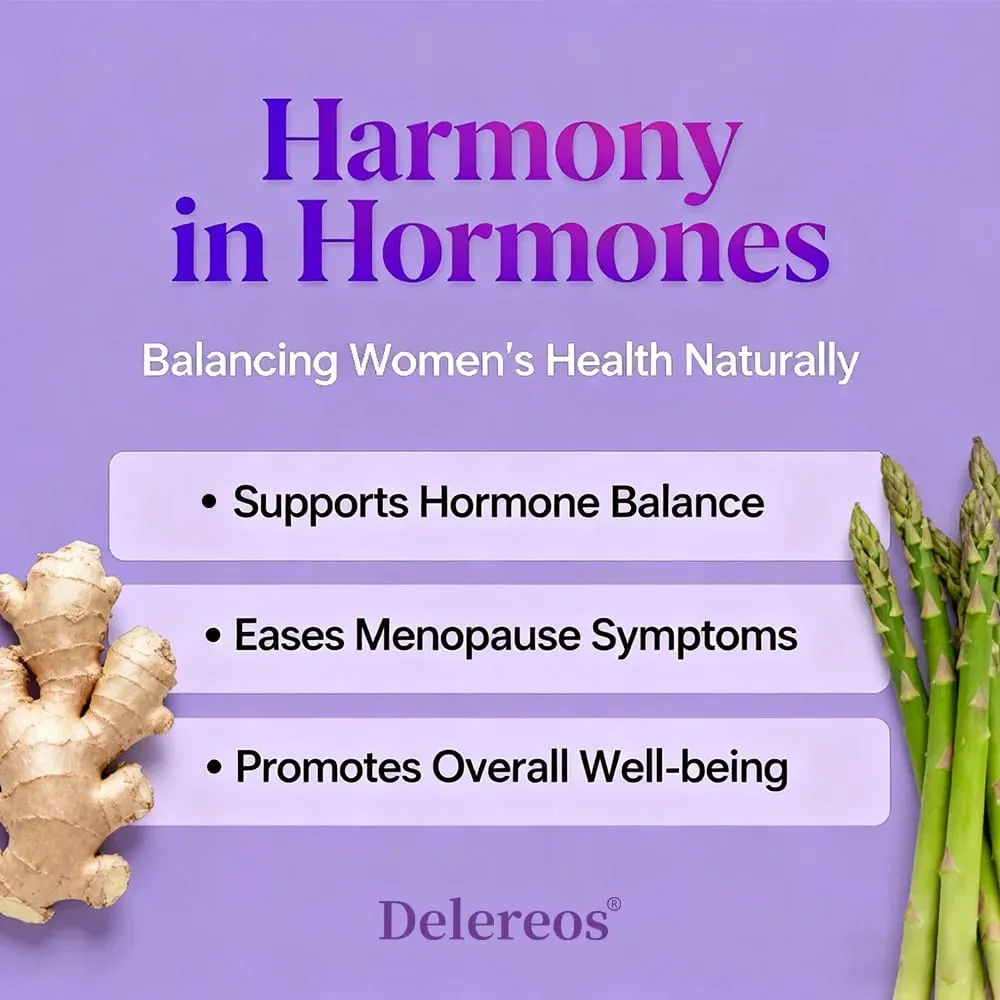 1000mg Hormone Support - Menopause Supplements for Women - Supports Natural Hormonal Balanc Monthly Comfort and Wellness — image 6