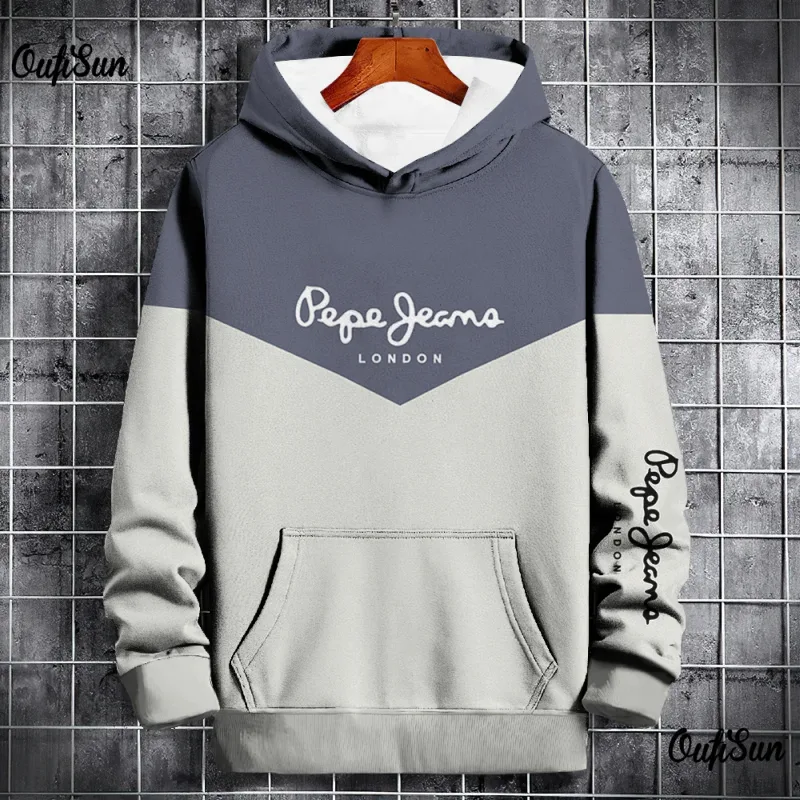 Autumn and Winter Casual Men's Hoodies Funny Splice 3D Print Sweatshirts Outdoor Sports Pullover Fashion Trend y2k Clothes Tops — image 14