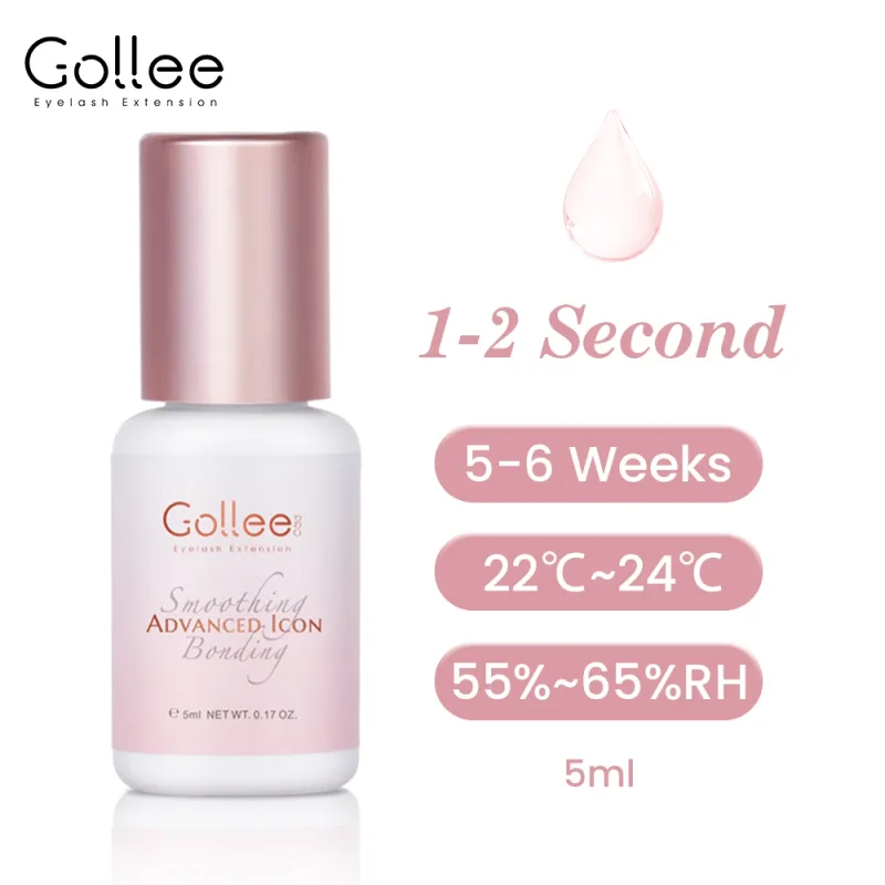 Gollee 0.5-1s Drying Eyelash Extensions Glue Latex-free Lashes Glue Professional Waterproof 6-8 Weeks Eyelash Extension Supplies — image 9