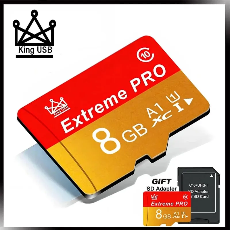 Quick Transfer Durable Memory Card and Micro SD Card SD Cards TF Cards 32GB / 64GB / 256GB / 512GB for Security Camera CCTV