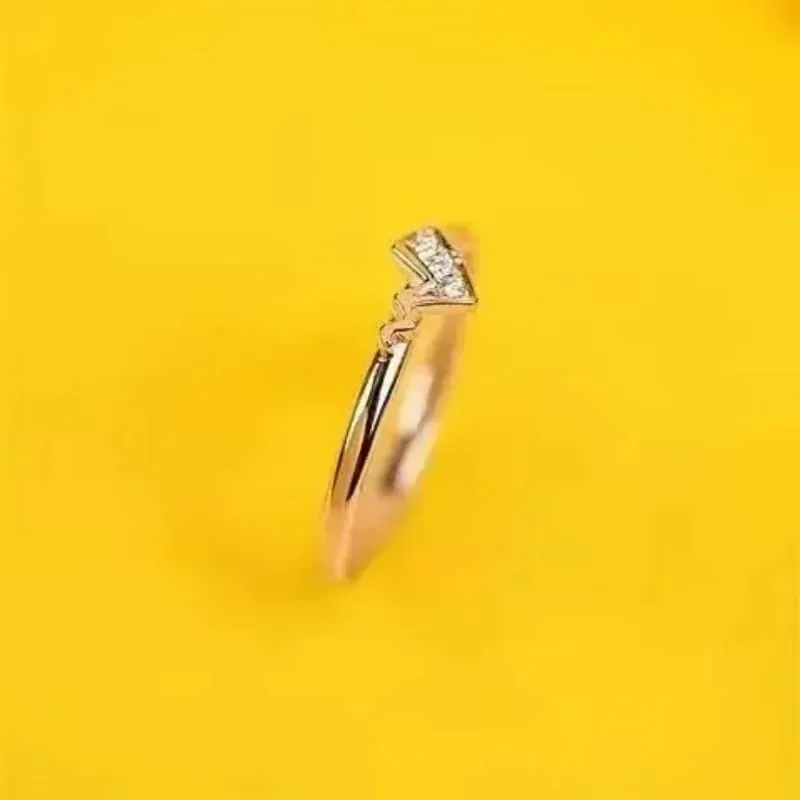 New Pokemon Litwick Dragonair 925 Silver Couple Ring Anime Fashion Cartoon Accessories Cospaly Peripherals Christmas Gifts — image 13