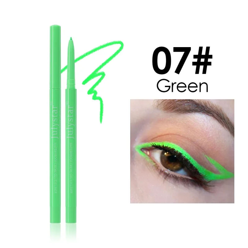 1PC White Matte Eyeliner Gel Pen Long Lasting Waterproof Eye Liner Pencil Quick-drying Non-smudge Eye Makeup for Women Cosmetics — image 18