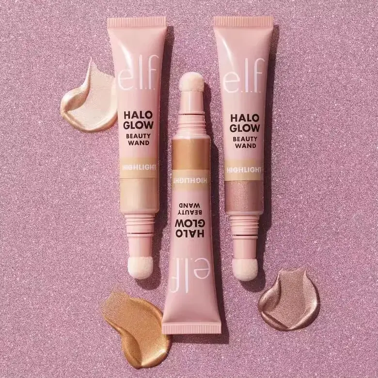 ELF Lesk na rty Natural Shine & Blush Liquid Voděodolný a odolný proti potu Snadno se rozmazává Lehký a dlouhotrvající make-up