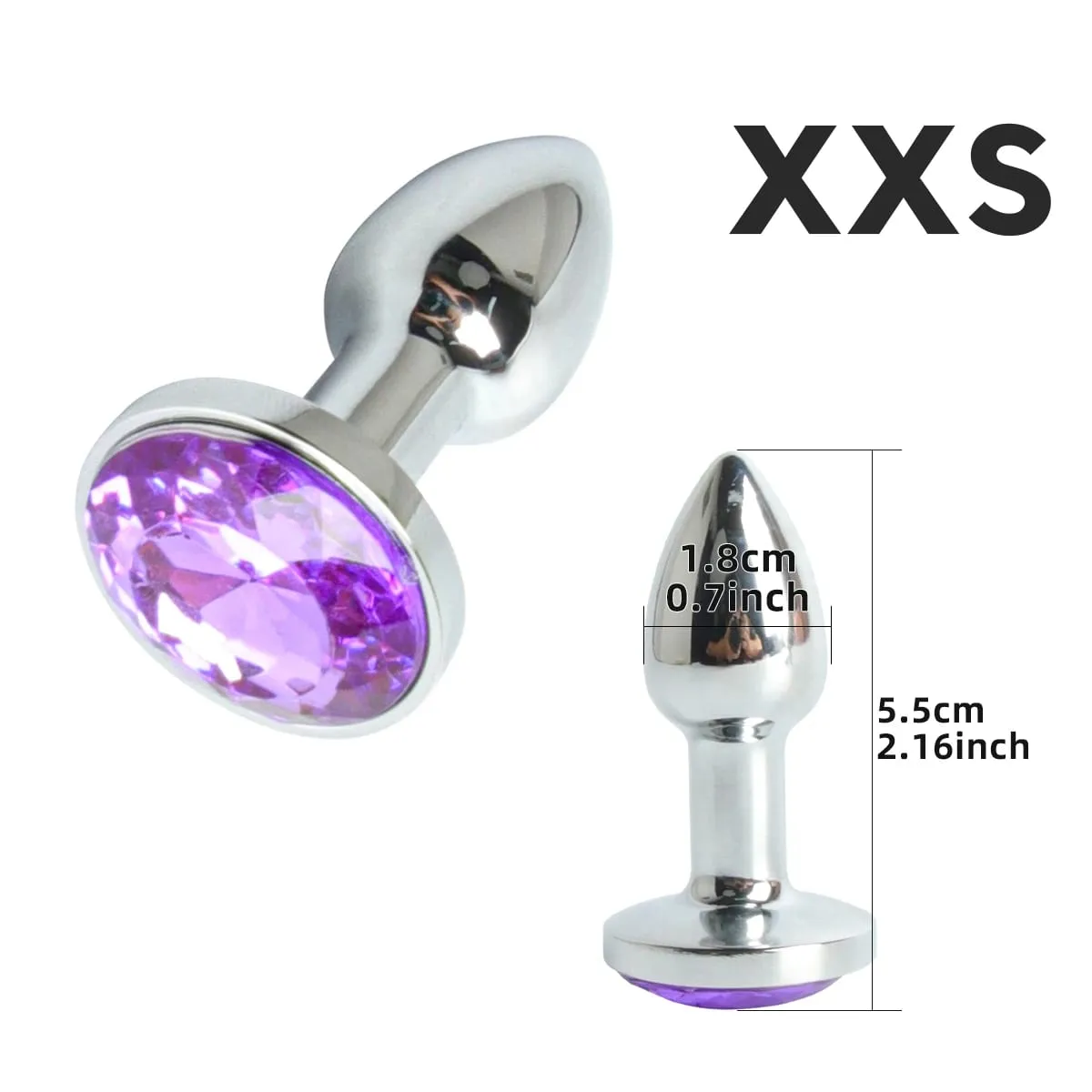 Mini fém anális dugó XXS kis anális tágító felnőtt férfiaknak női fenékdugó kerek kristály női maszturbációs végbélnyílás szexjátékokkal — image 6