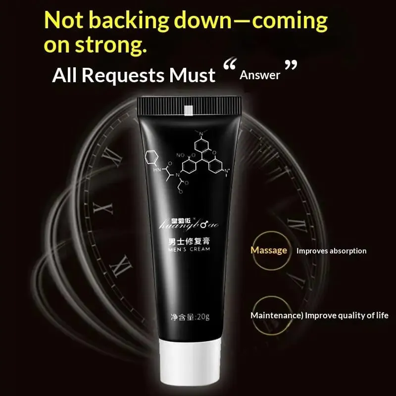 【S】XXXL Big Penis Enlargement Cream Massage Ointment Men's Private Parts Care And Repair Cream Adult Care Ointment Sex Toys