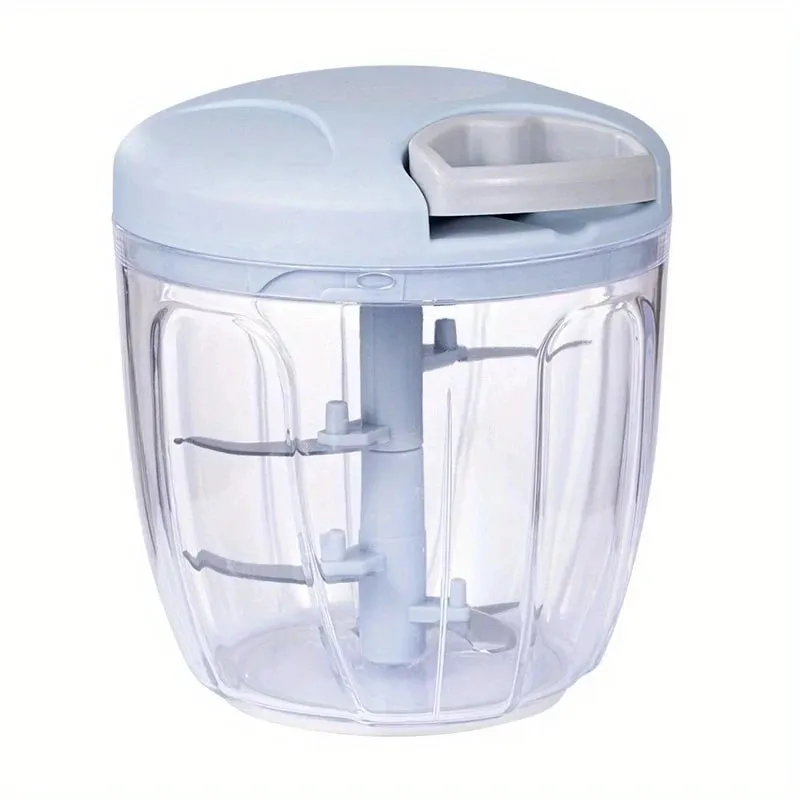 Garlic Mincer Hand Cutter - Hand Pull String Food Processor Vegetable Chopper - for Onion Ginger Fruits Nuts Dishwasher Safe — image 11