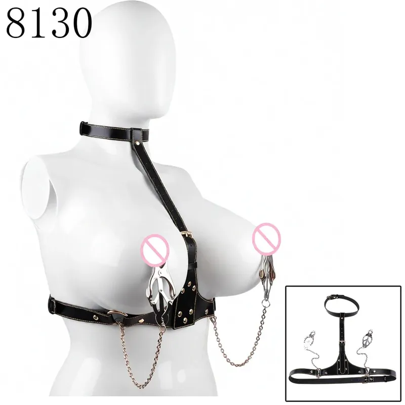 Erotic Chest Binding Strap On Belt Breast Bondage Breast Binder BDSM Sex Toys For Couple Flirting Sexy Pleasure Accessory