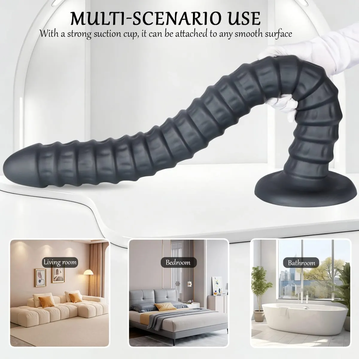 Silicone Soft Big Long Butt Plug Huge Long Anal Plug Dilator Prostate Massager Sex Toy Huge Anal Butt Training For Women Men Gay