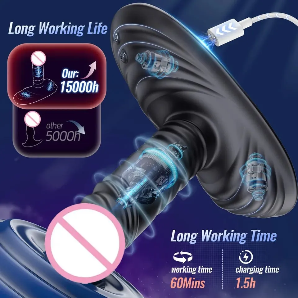 APP And Remote Control Vibrating Dildo Vibrator for Women Telescopic Vagina G Spot Double Stimulator Female Masturbator Sex Toys