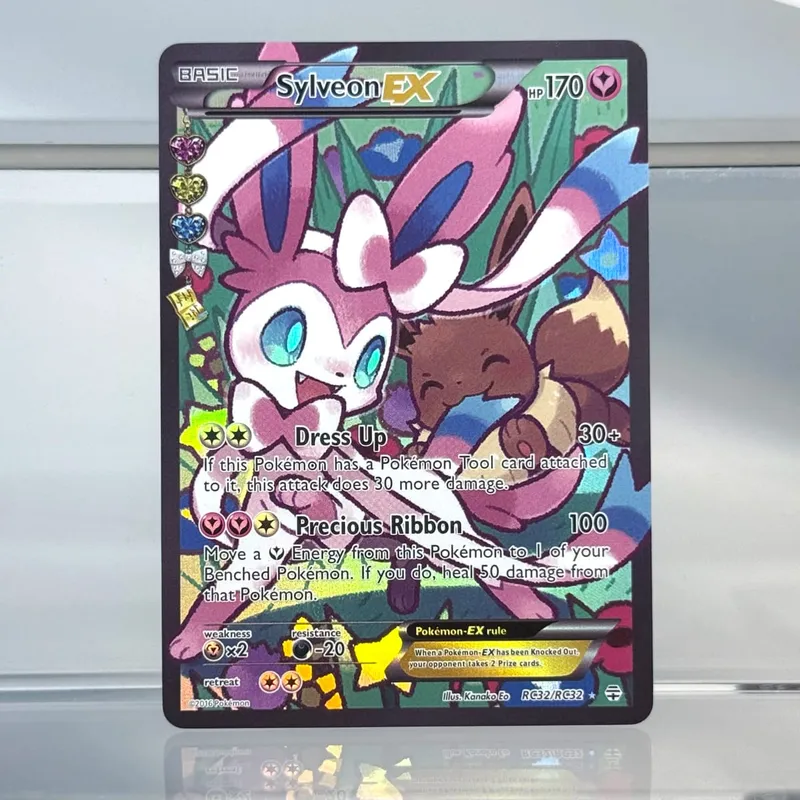 Holographic Game Trading Collection PTCG Proxy Cards Charmander (SV) Pikachu Flareon EX Single PKM Foil Card Venusaur EX