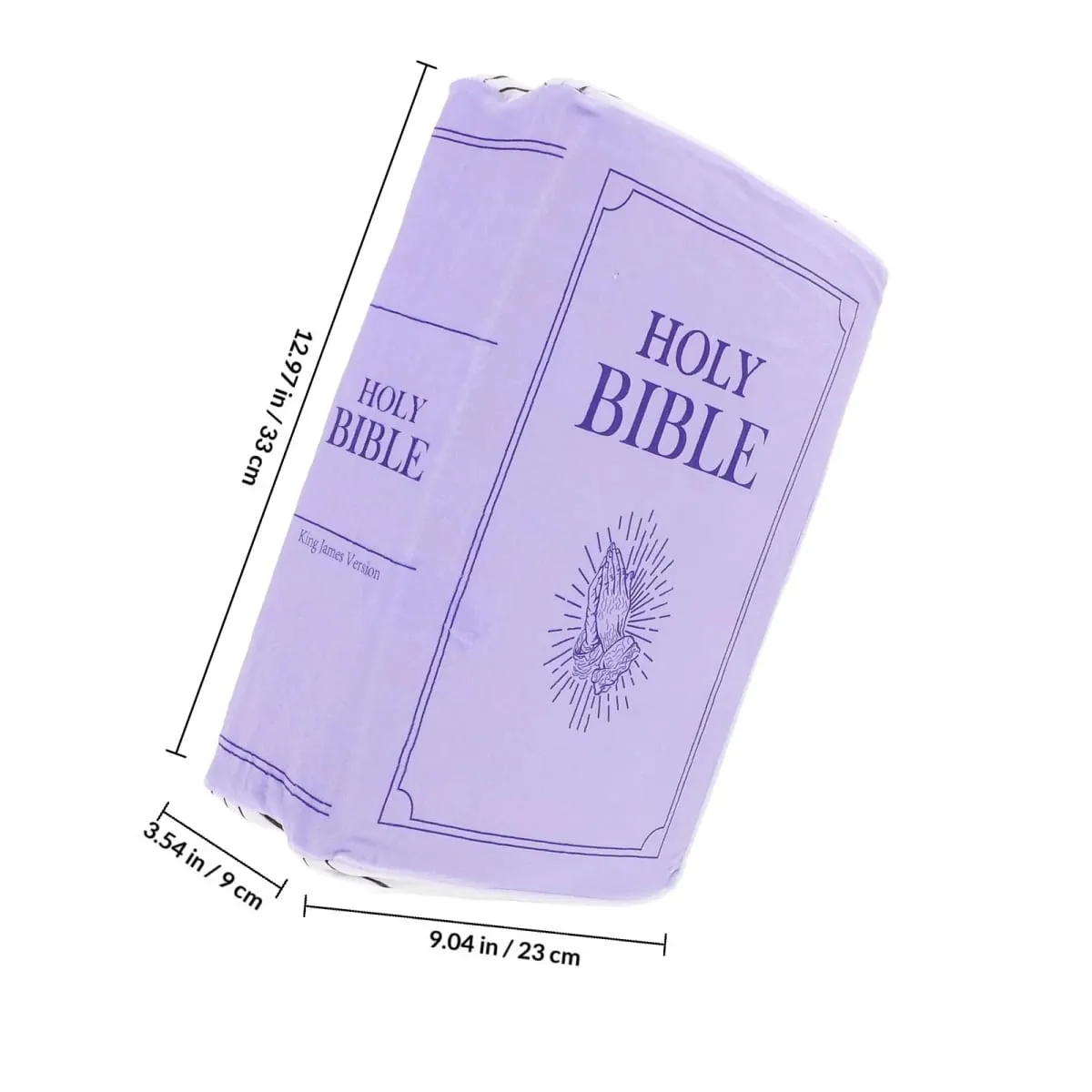 Bible Book Pillow Soft Creative Throw Pillow Decorative Couch Cushion Bible Fun Throw Book Small