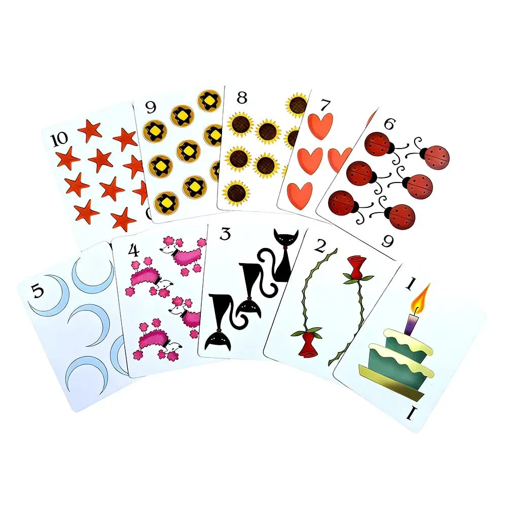 The Sleeping Queens Card Game Fuld engelsk version Familiebrætspil 2-5 spillere Strategikortspil til voksne Festgaver — image 5