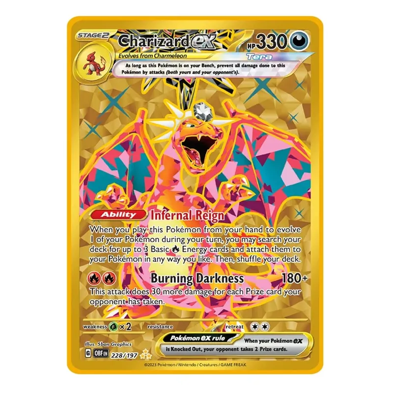 2026 NEW Pokemon Metal Card 10000 Points Arceus Charizard Super Card Golden English Mewtwo Vmax GX EX Anime Collection Card Gift