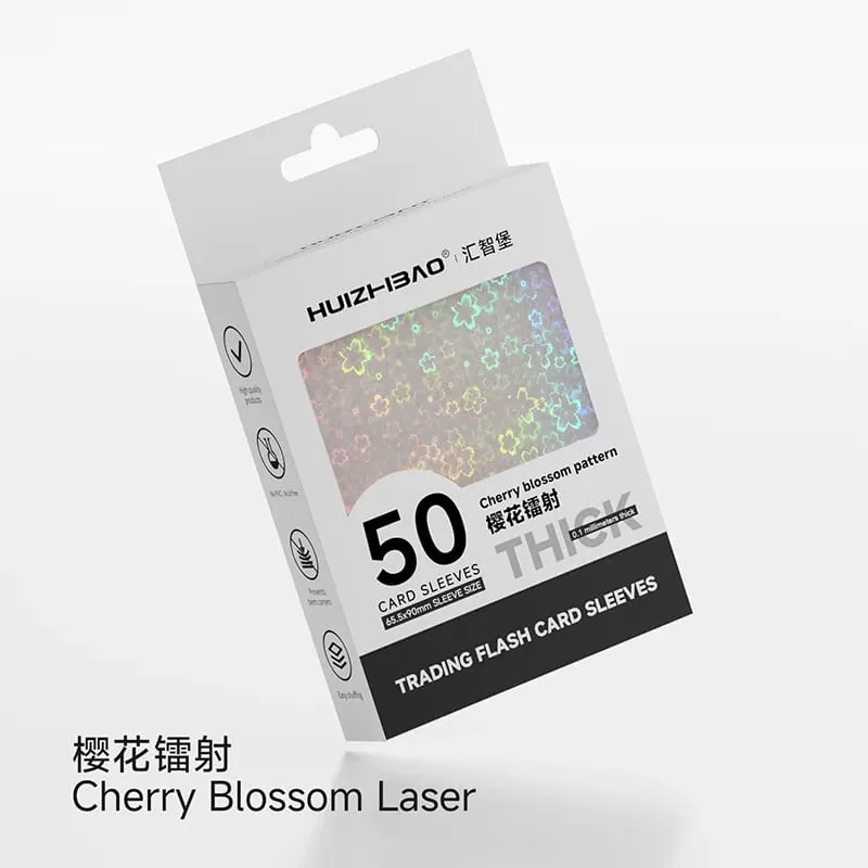 Obal na holografické karty 65,5 × 90 mm Barevný průhledný chránič karty pro TCG standardní/japonský obal na karty
