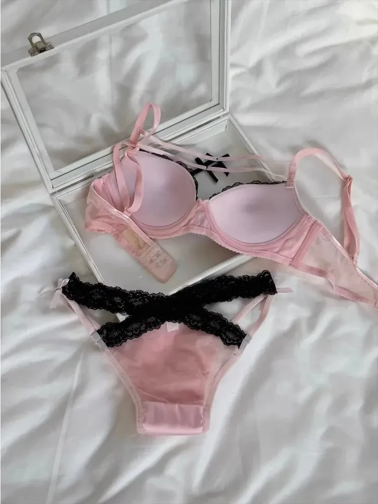 Teen Girl Push Up Bras Sexy Lace Underwire Bra for Small Bust Gathering Push Up Anti Sag Comfortable Lingerie Hot Sale