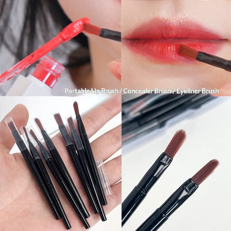 30pcs Disposable Lip Brushes Makeup Brushes Set Concealer Eyeliner Brush Make up Mini Tools for Cosmetic Applicator Makeup Tools