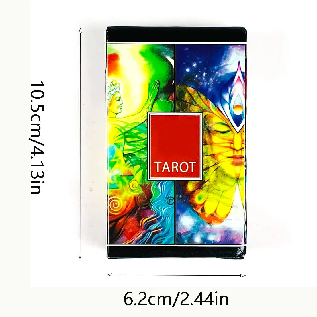 Tarot Cards A 79 Exquisite Deck Oracle English Visions Divination Borad Playing Games Perfect For Christmas and New Year Gift