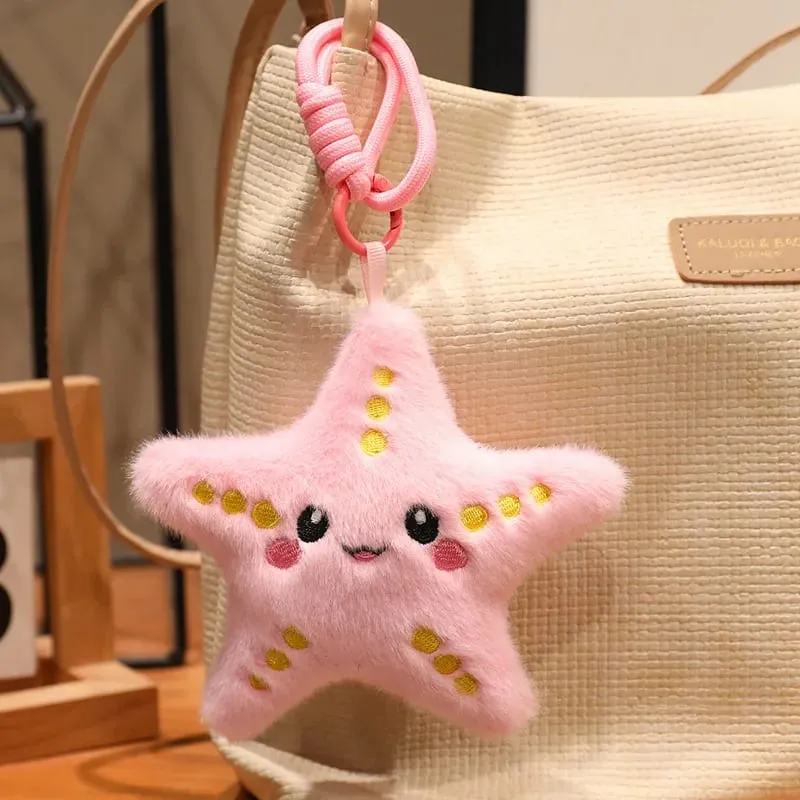 12/43cm Starfish Star Plush Pillow Stuffed Smiling Ocean Animal Colorful Cushion Sofa Chair Decor Present