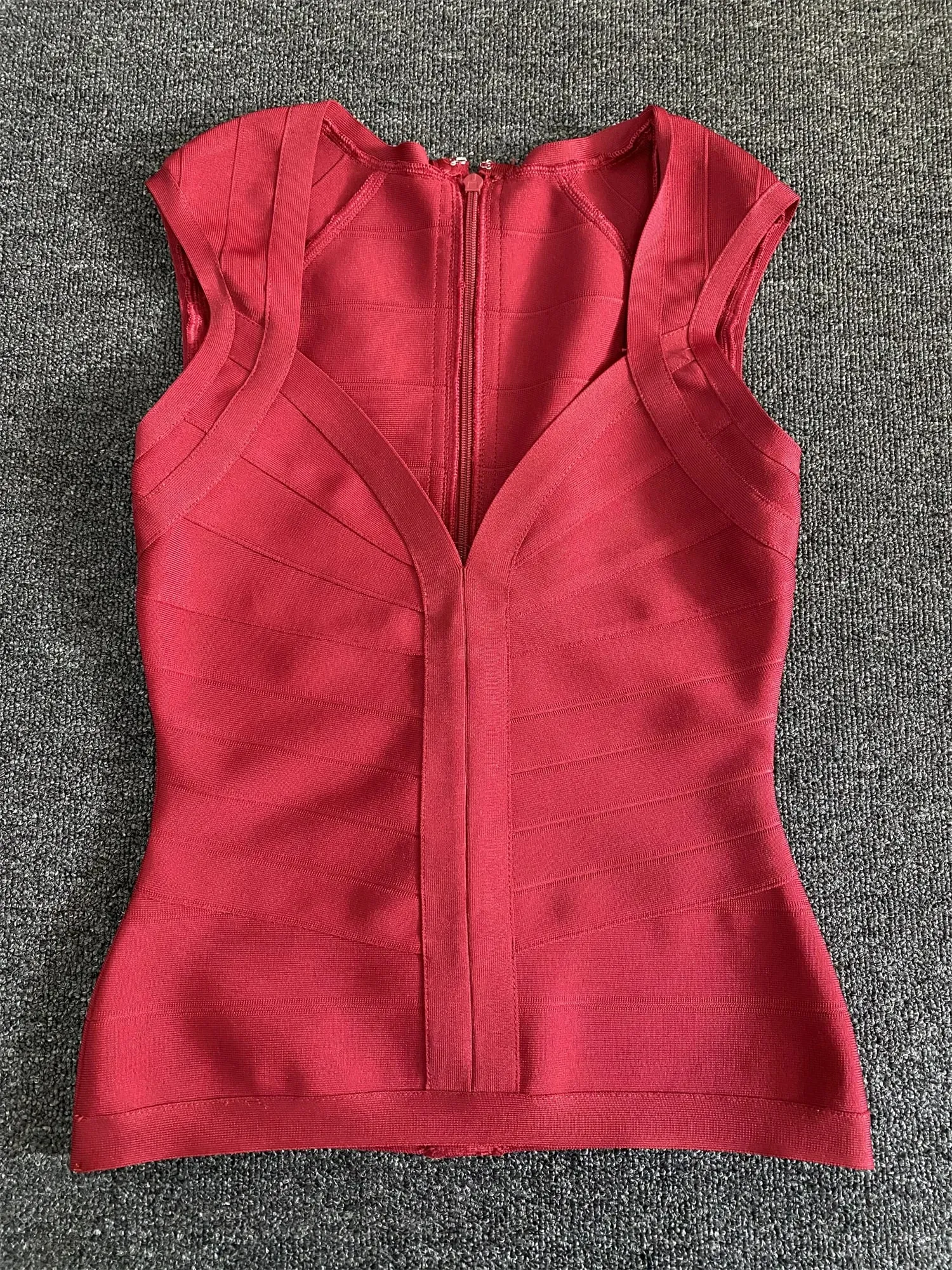Factory Wholesale 3Colors Solid Stripe Bandage Tops Women Sexy Summer High Street Camisoles Bodycon Tops Evening Cocktail Party — image 6