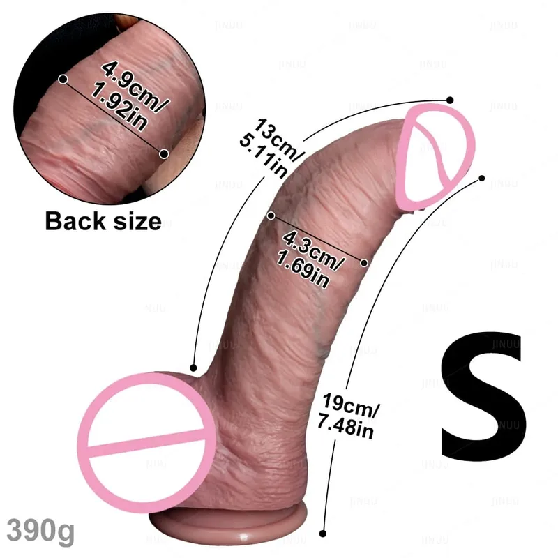 Χοντρό Dildos Ρεαλιστική σιλικόνη Strapon Dildo Γυναικεία σεξουαλικά παιχνίδια Αυνανισμός σημείου G Μεγάλο πέος Dick Strap σε πρωκτικό Dildo Λεσβίες 18+
