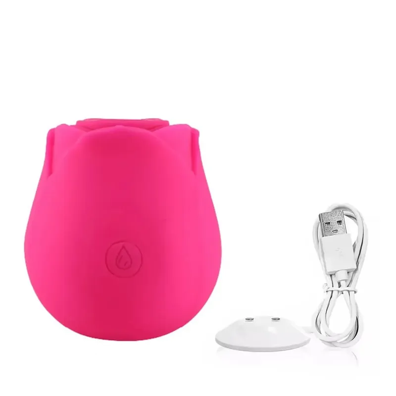 New Sucking Vibrator Rose Sex Toy 10 Irresistible Modes Clitoral Sucker Nipple Stimulation Toy Female Vibrator Couple Sex Toy