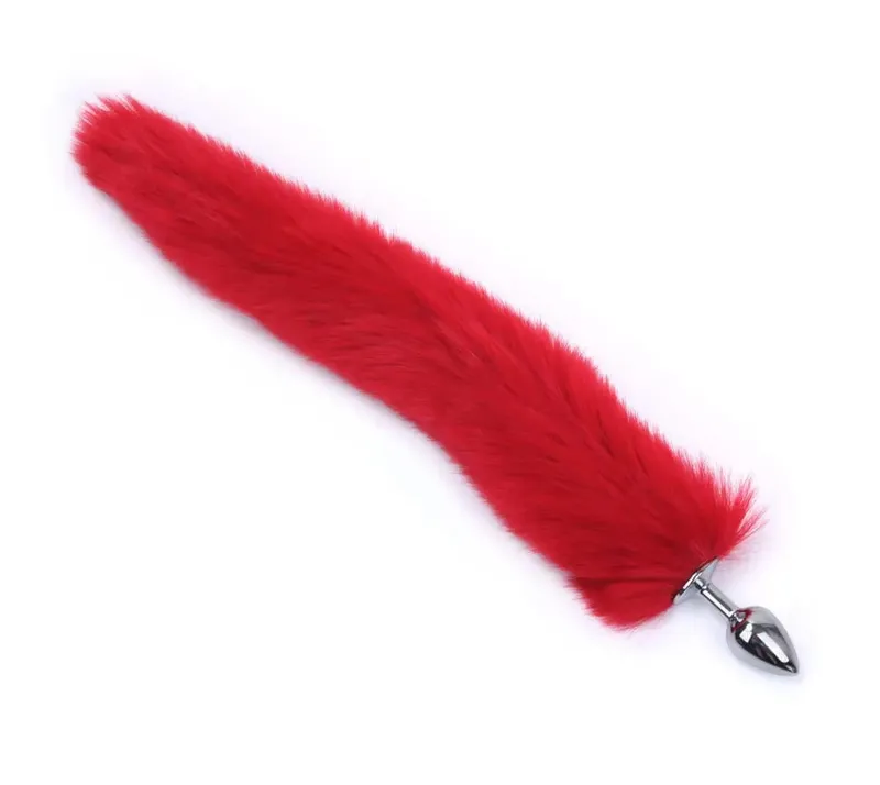 Rabbit Tail Fox Tail Anal Plug Metal Butt Plug Prostate Massager BDSM Cosplay Erotic Sex Toys For Women Couples Adults Sex Game