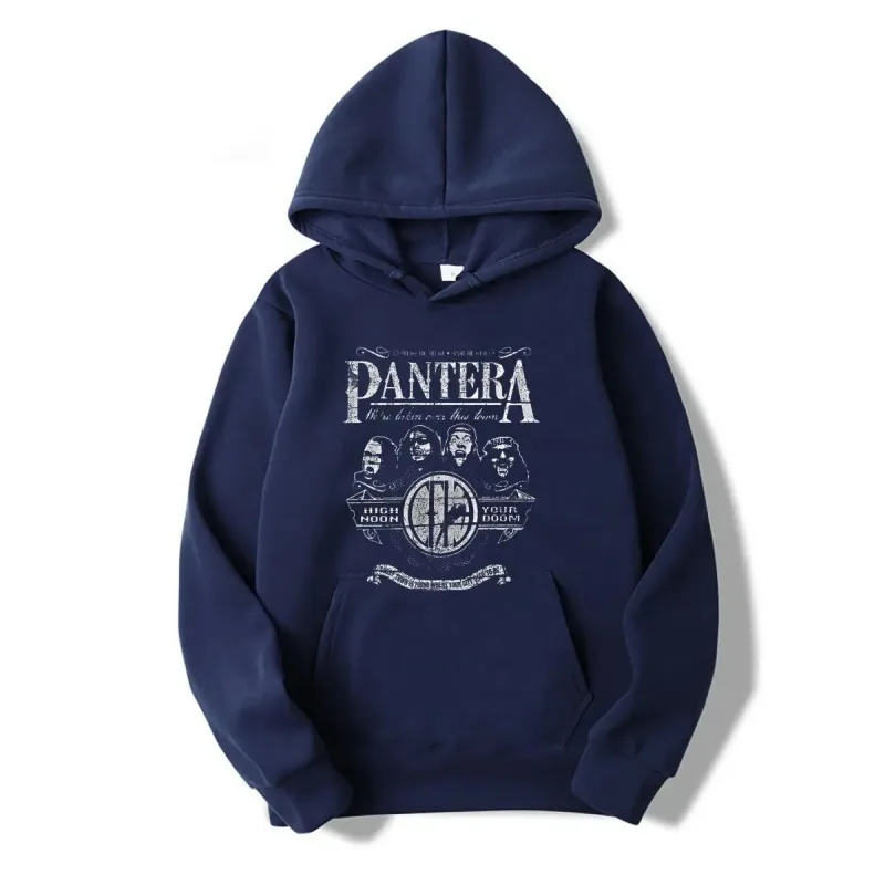 2026WinterNew Hoody PANTERA Band Pullovers COWBOYS FROM HELL Print Hoodies Men Women Vintage Fashion Hip Hop Oversized Swatsirts