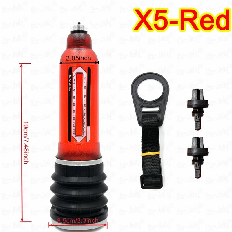 X5 X7 X9 Male Enlargement Penis Extender Stretcher Edge System Sex Toys for Men Penile Pump Enhancer Strap Kit Male Masturbator
