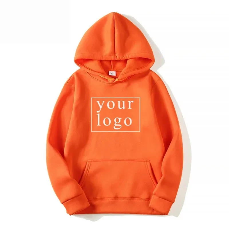 Din egen design Varumärkeslogotyp/bild Personlig anpassad var som helst Män Kvinnor DIY Luvtröjor Sweatshirt Casual Hoody Mode Nytt — image 3