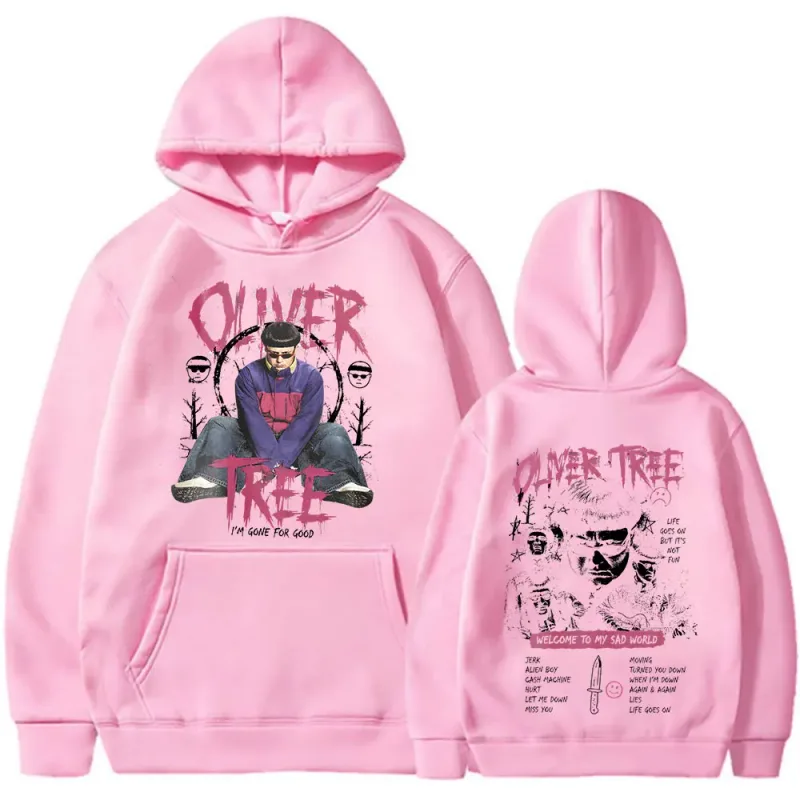 Oliver Tree Trùm Đầu Cuộc Sống Đi Vào 1993-2026 Người Hâm Mộ Tặng Áo Chui Đầu Nam Quần Áo Thời Trang Hip Hop Quá Khổ Áo Có Mũ Trùm Đầu — image 6
