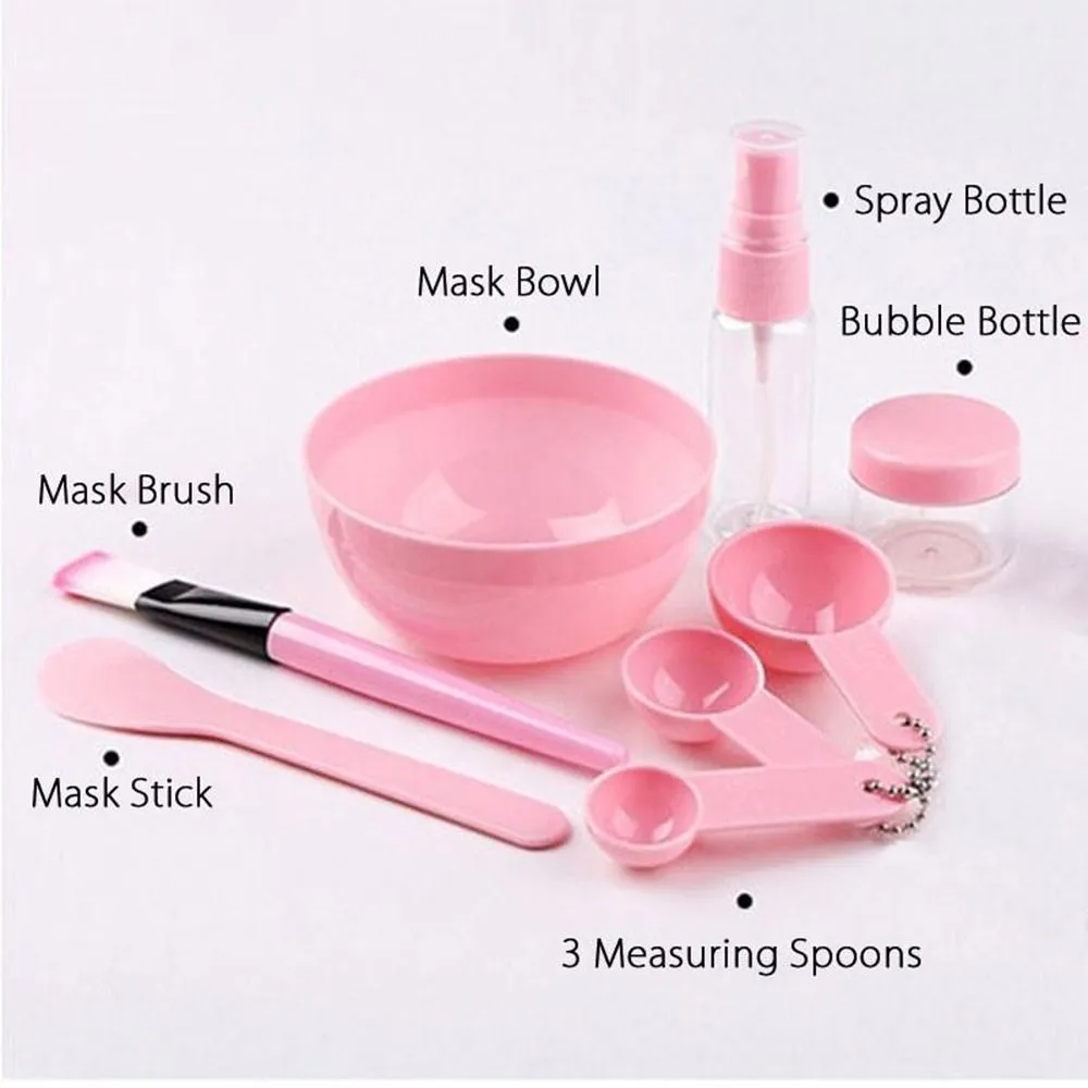 Face Mask Mixing Bowl Set DIY Facemask Mixing Tool with Silicone Mask Bowl Makeup Brushes Spatula Beauty Skin Care Beauty Health