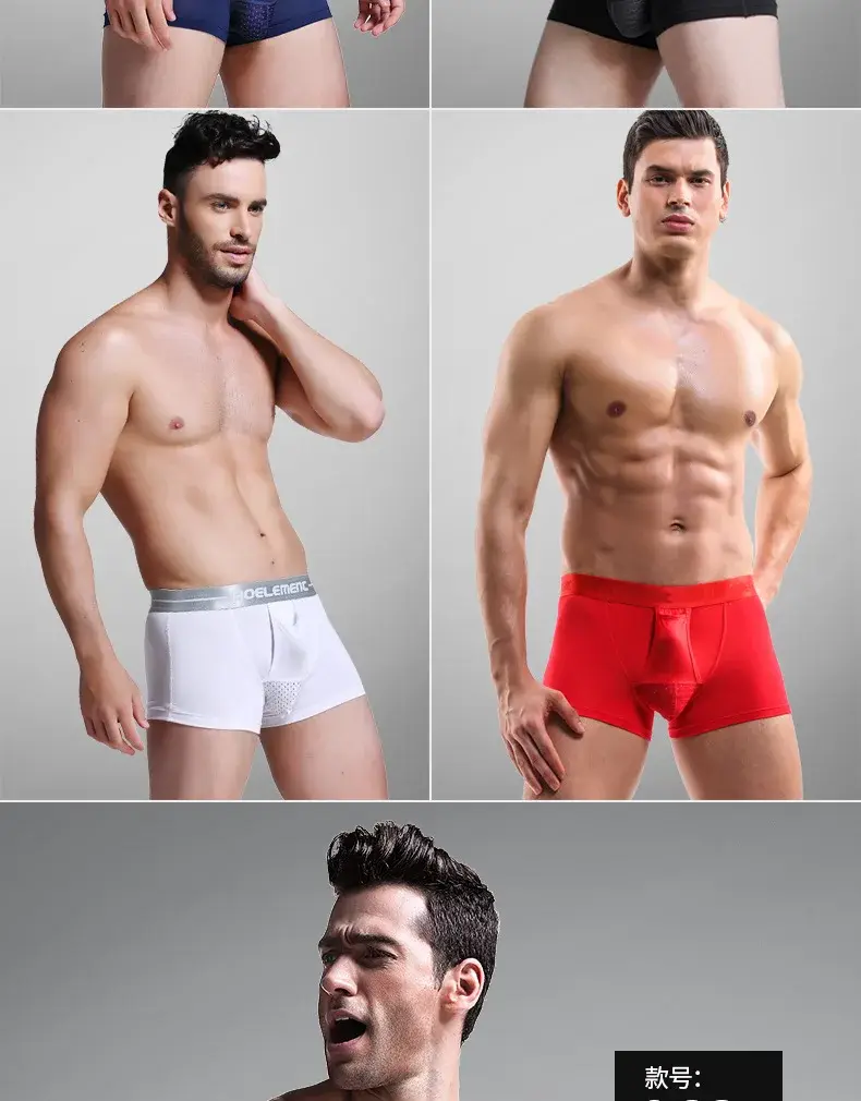 L-5XL حجم كبير الرجال دوالي الخصية الملابس الداخلية الصفن الخصية دعم الحقيبة المزدوجة الملاكم الحبل المنوي رصاصة فصل Underpant