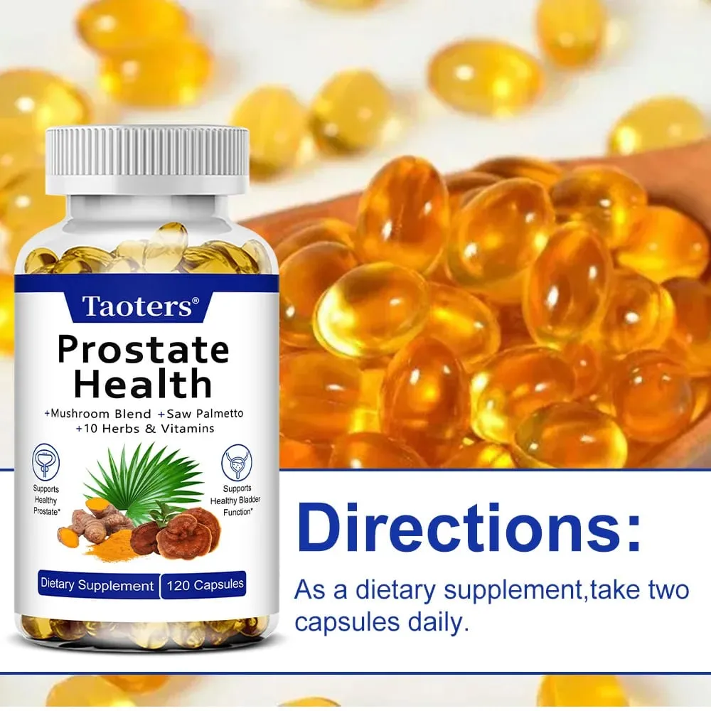Saw Palmetto Extract Capsules Prostate Health Supplement Urinary Tract Support Promotes Prostate Health