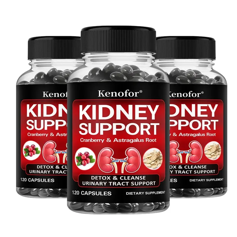 Kidney Support Supplement - with Cranberry for Normal Urinary Tract Health and Bladder Health Healthy Kidney Function