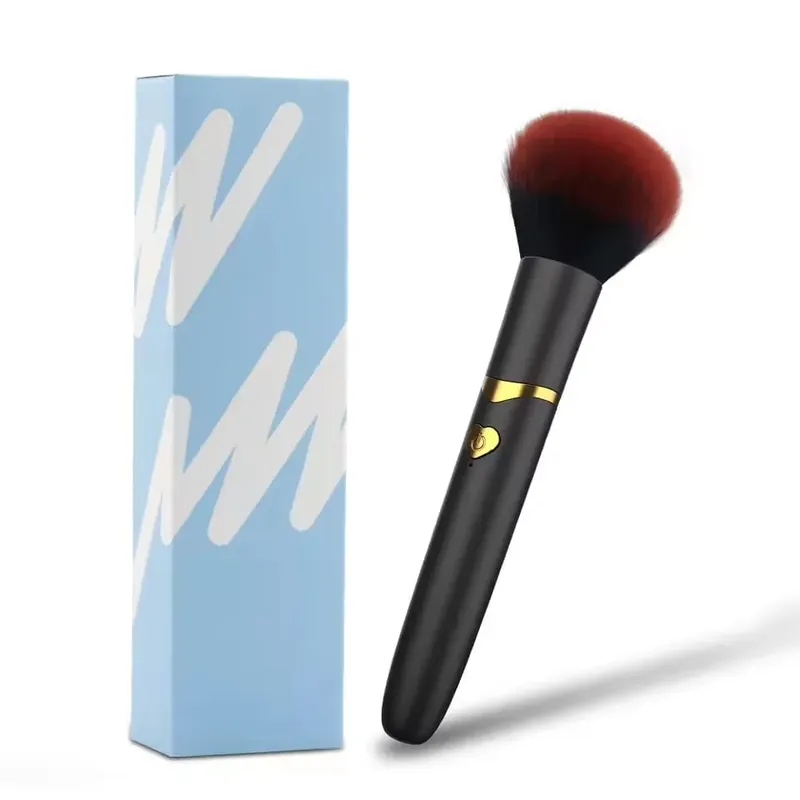 Makeup Pen Dual Head Vibrator Soft Brush Comb Beans High Frequency Micro Vibration Deep Stimulation G Spot Orgasm Female Sex Toy
