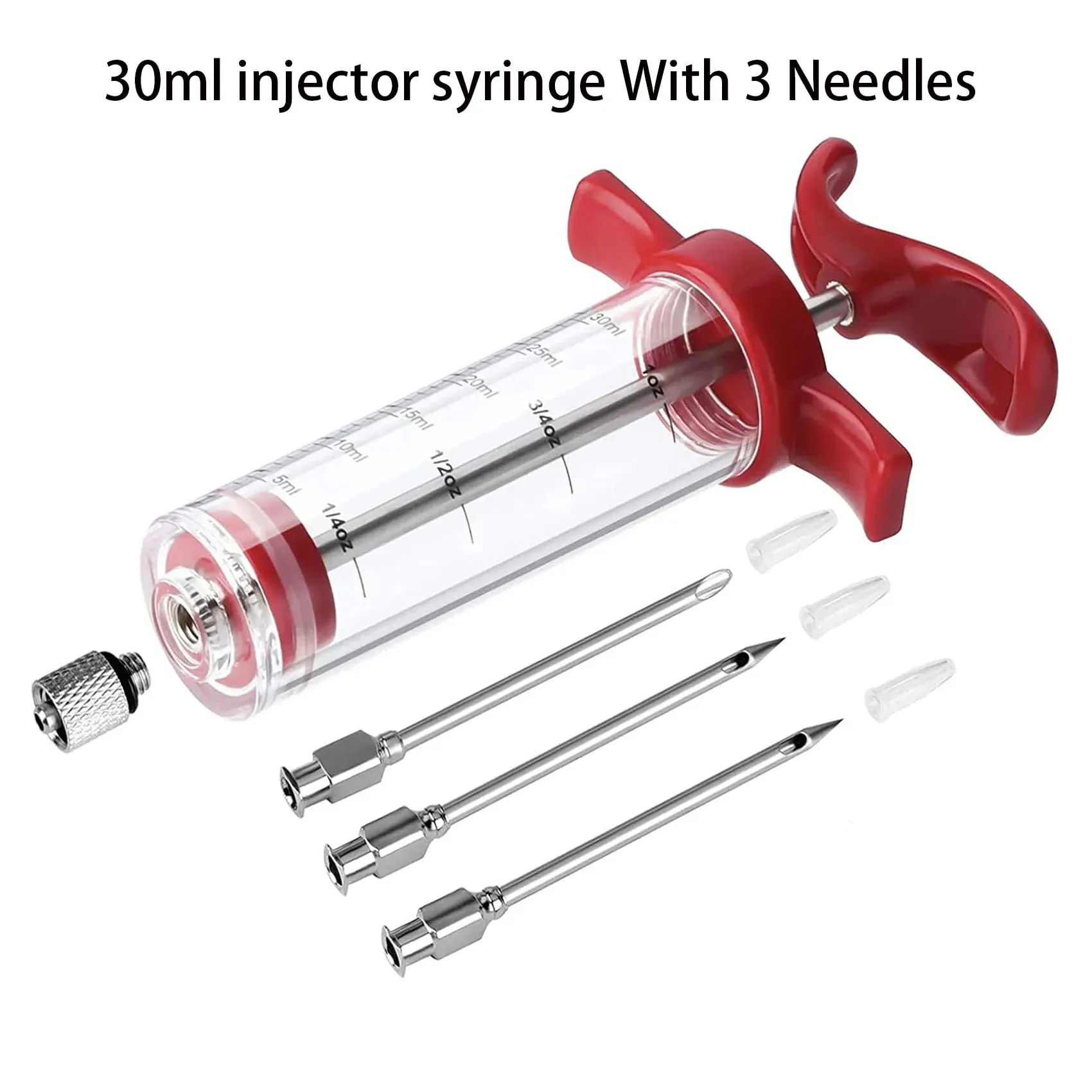 Turkey Baster for Cooking & Kitchen Meat Injector Syringe for Hot Liquid Food Grade Baster Thanksgiving Christmas Essential Tool